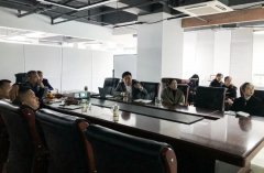 沈陽河潤數(shù)據(jù)信息科技有限公司組團(tuán)來我公司參觀交流